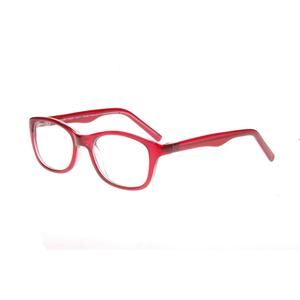 NEW CANNY VISION Red JELLY Eyeglasses 45mm with Case